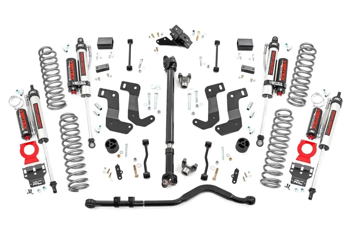 3.5 Inch Lift Kit | C/A Drop | FR D/S | Vertex | Jeep Wrangler Unlimited (2024)