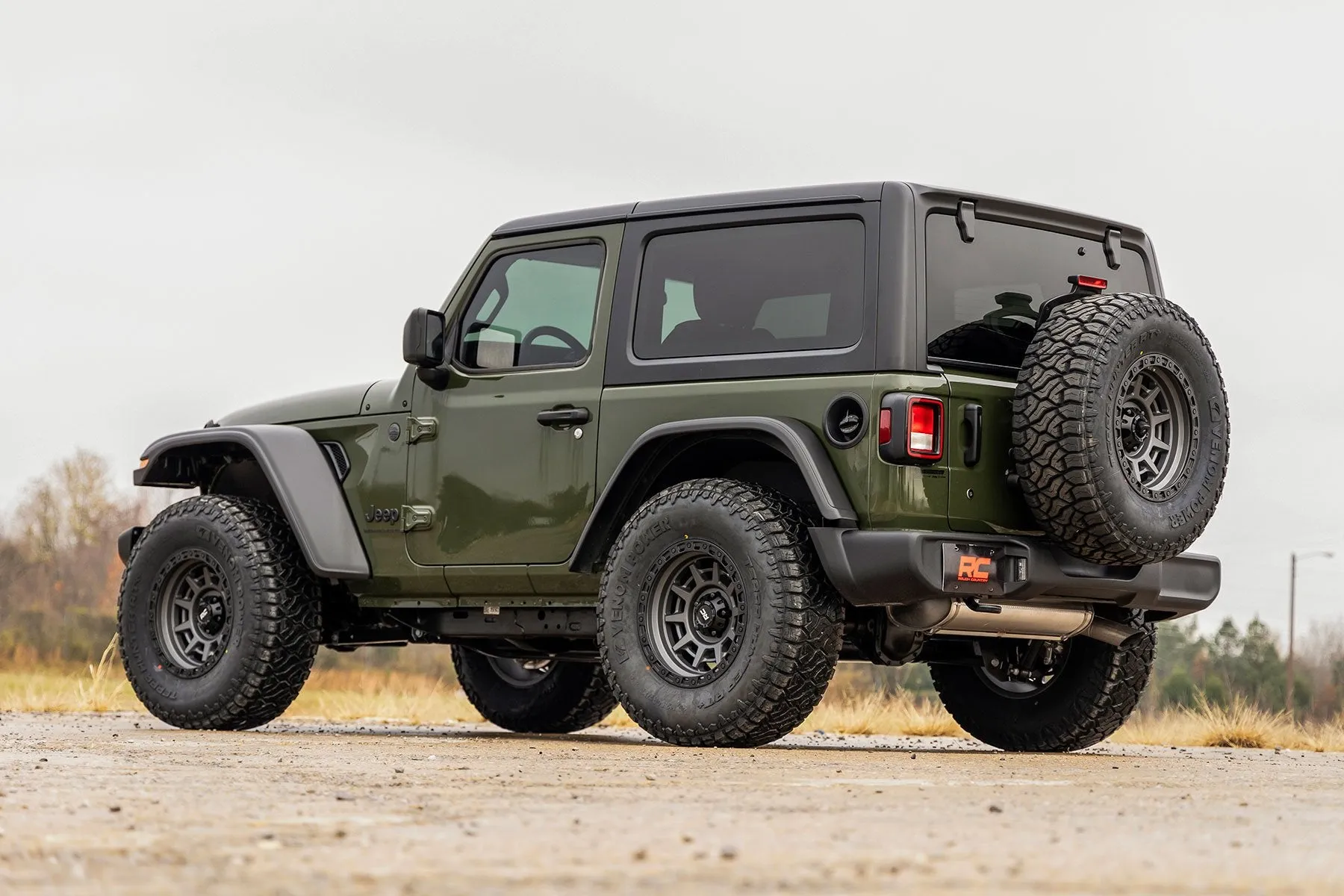 3.5 Inch Lift Kit | C/A Drop | Front D/S | Jeep Wrangler JL 4WD (2024)