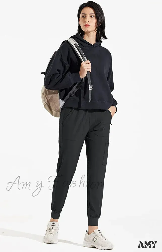 Amy Fashion - Cargo Hiking Pants Lightweight Quick Dry Capri Pants