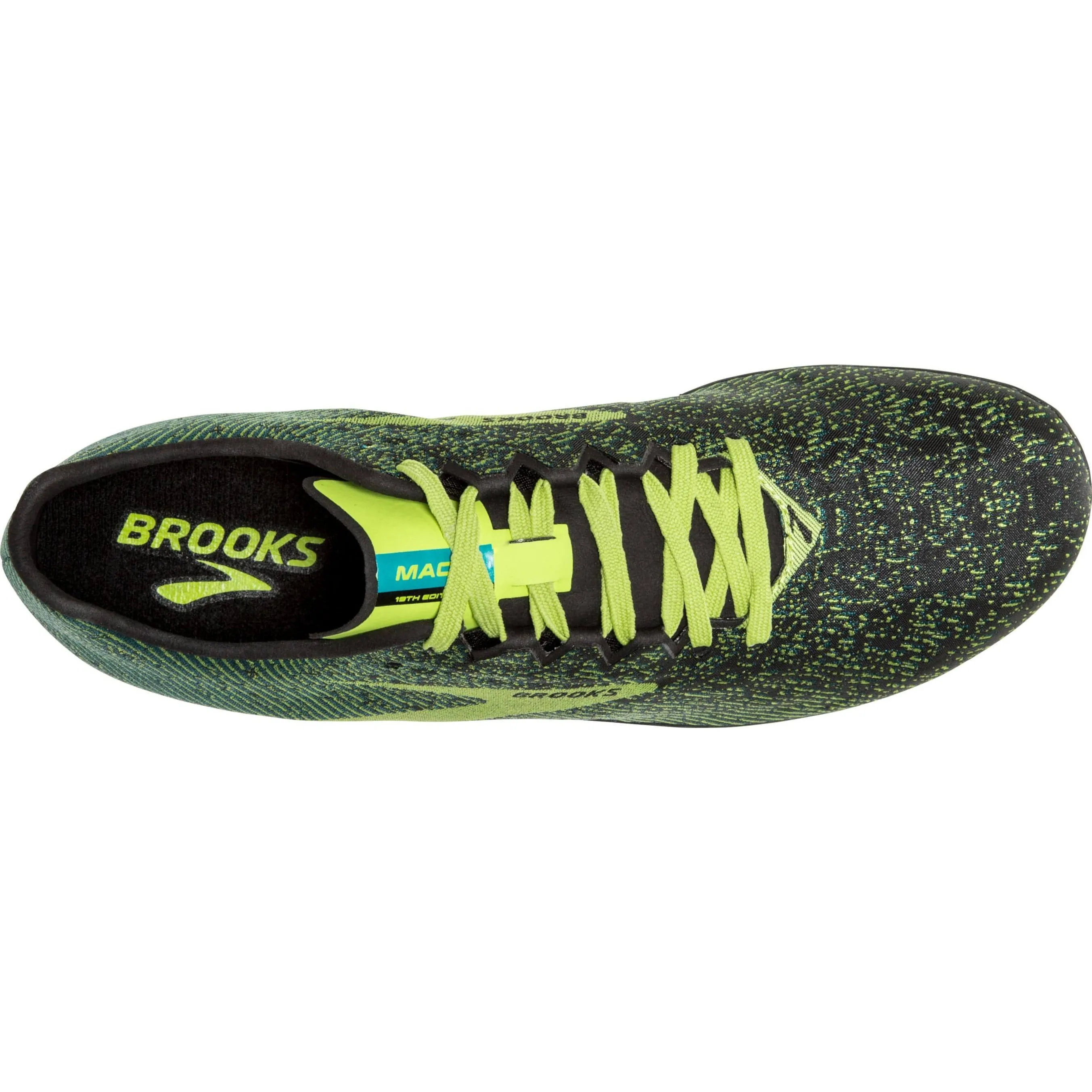 Brooks Mach 19 Spikeless Cross Country Spikes - Green