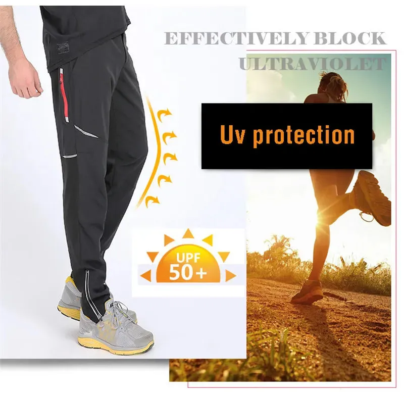 Cycling Pants Windproof Bicycle Pants Quick Drying Riding Bike Pants Fishing Fitness Trousers Sport Equipment