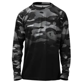 Dark Camo Long Sleeve MTB Jersey