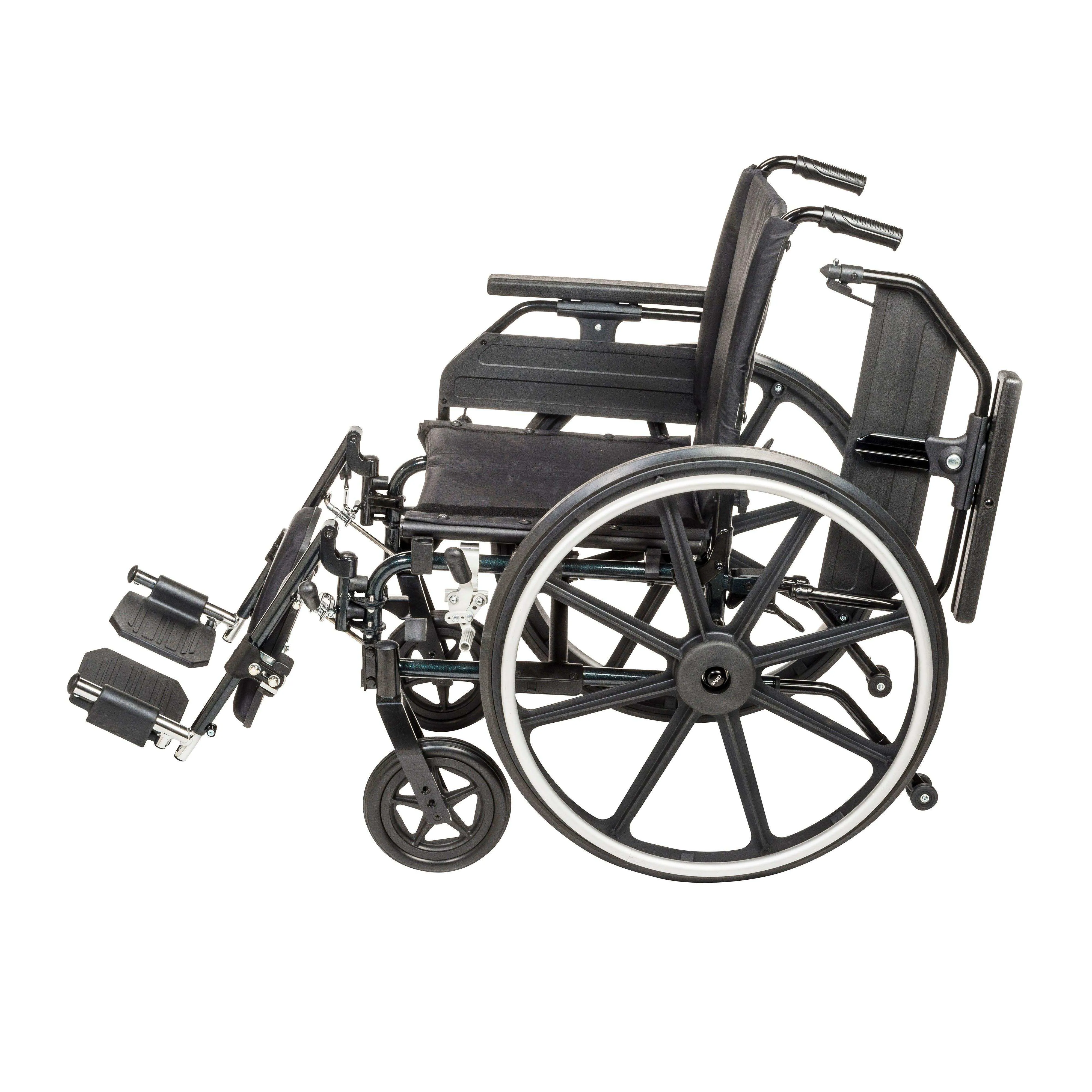 Drive Medical Viper Plus GT Wheelchair with Universal Armrests