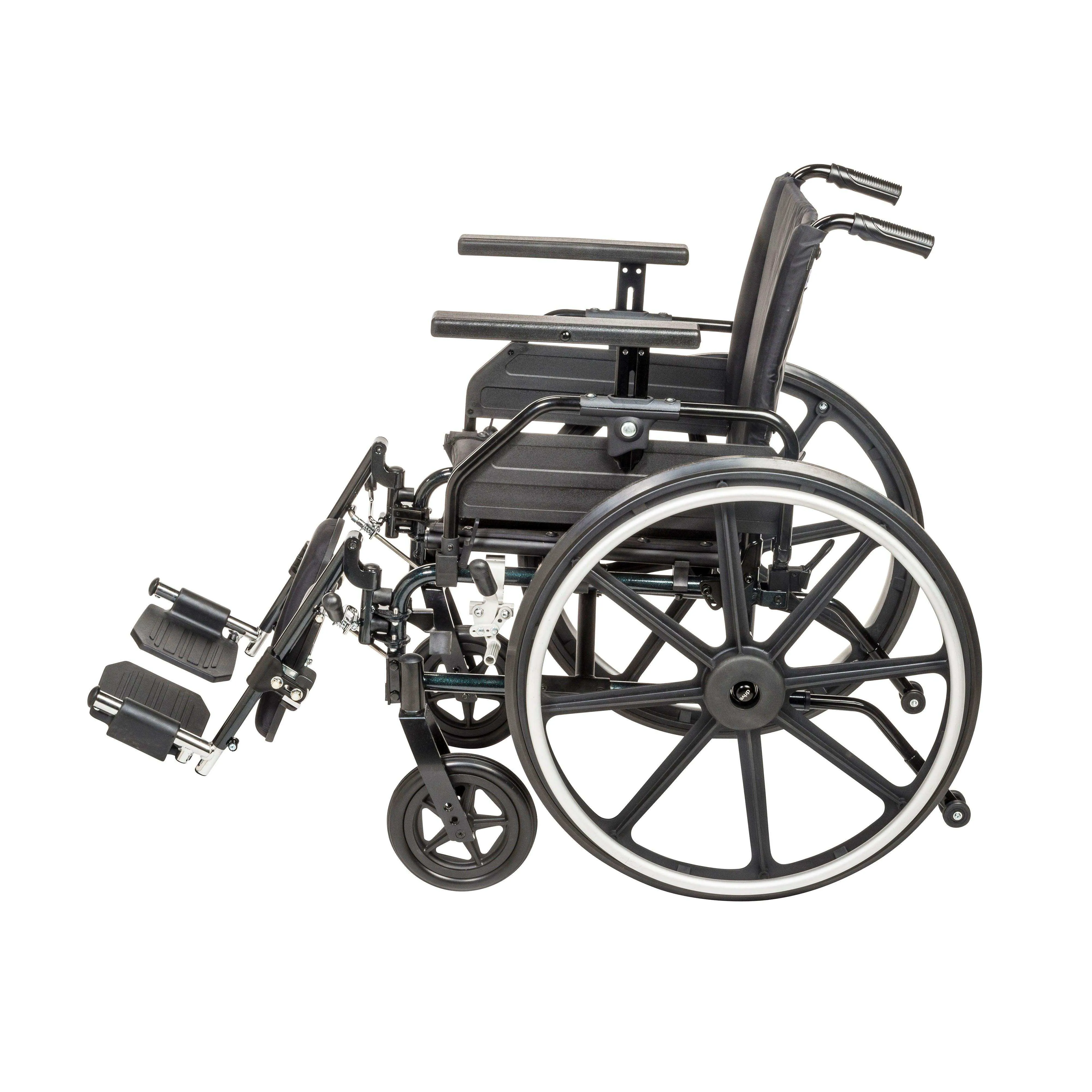 Drive Medical Viper Plus GT Wheelchair with Universal Armrests