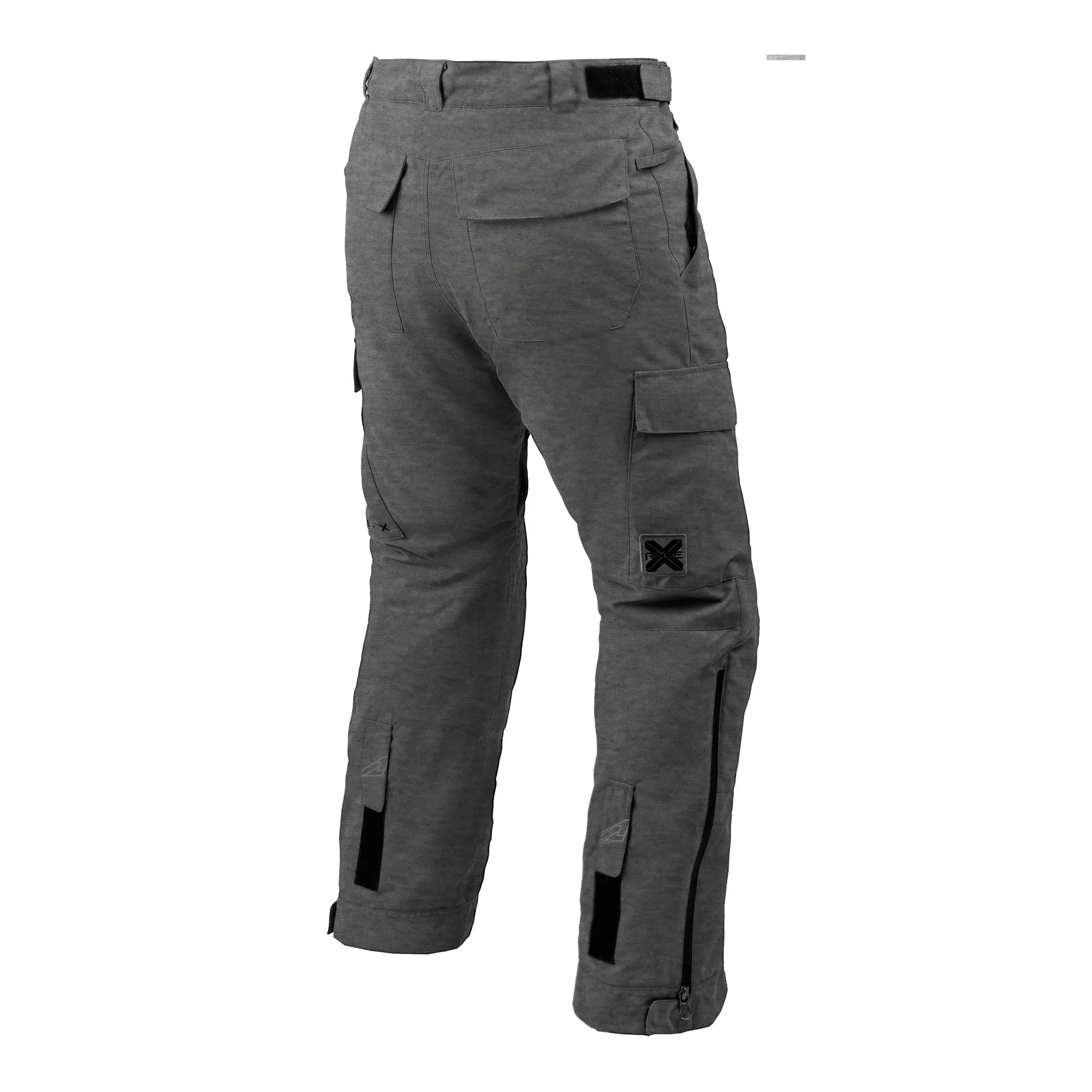 FXR  Chute Snowmobile Pants Thermal Flex Insulated Mid Grey Heather Snow Bibs