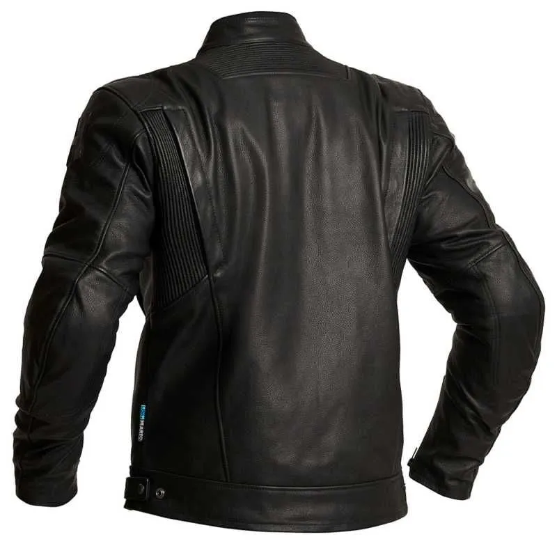 Halvarssons Racken Waterproof Leather Jacket Black