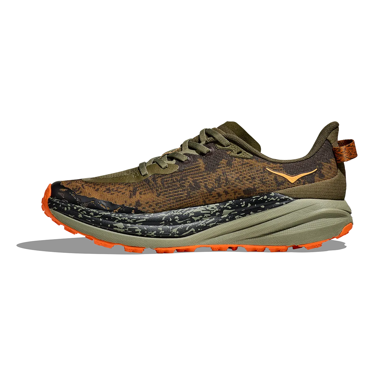 Hoka Speedgoat 6 - Antique Olive - Squash