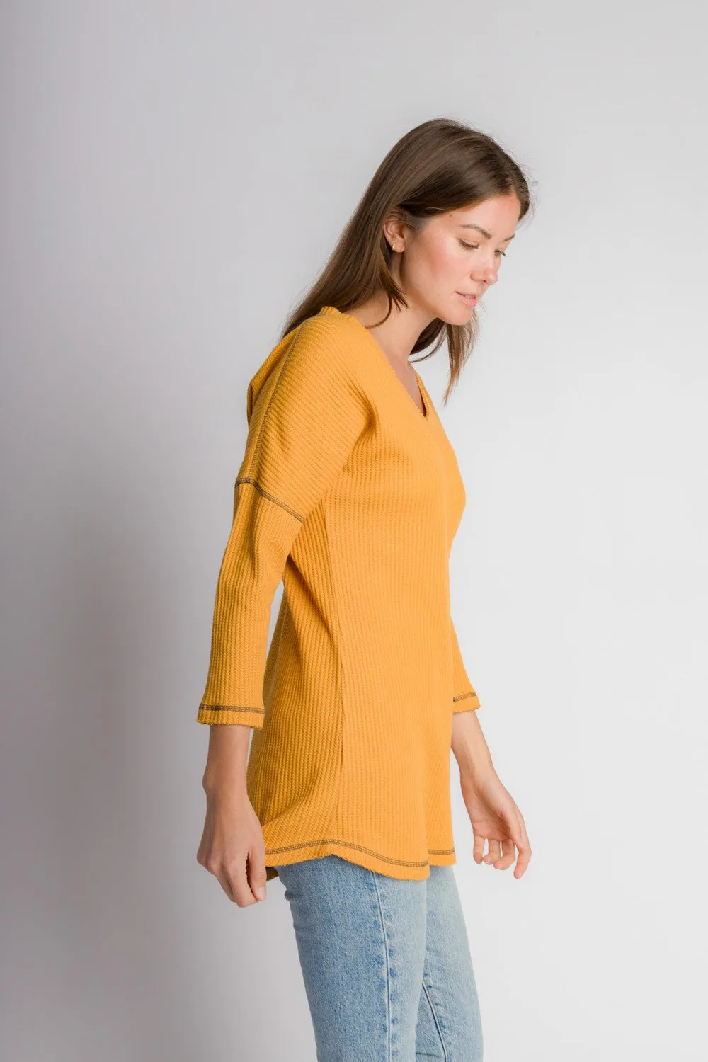 Melissa | Women's Three-Quarter Sleeve Thermal Top