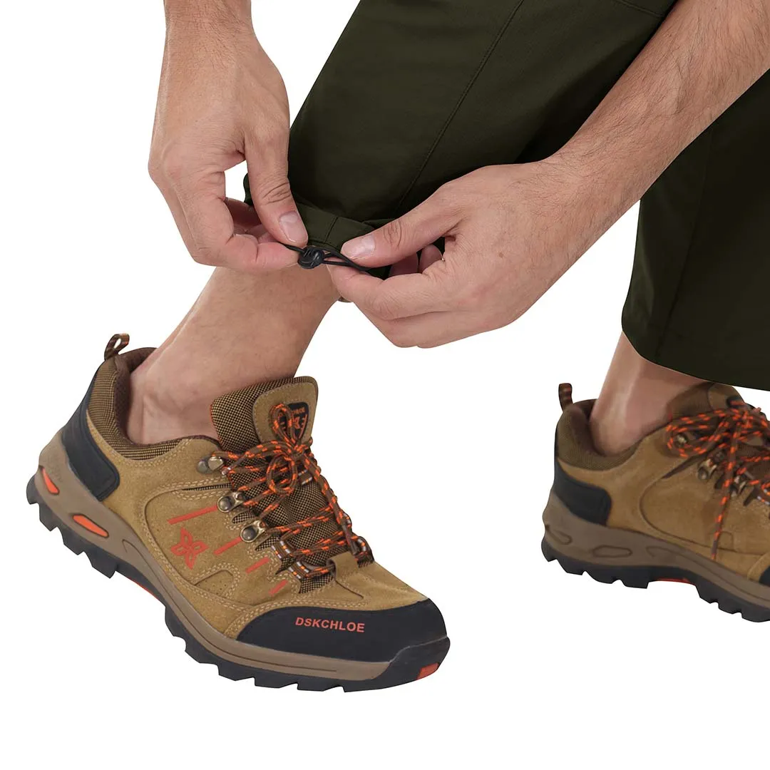 Men's Hiking Cargo Pants Lightweight Quick Dry Water Resistant Outdoor