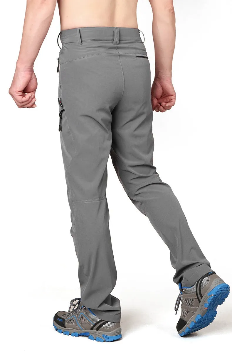 Men's Outdoor Hiking Ripstop Pants Lightweight Quick Dry Cargo Pant | YC17012