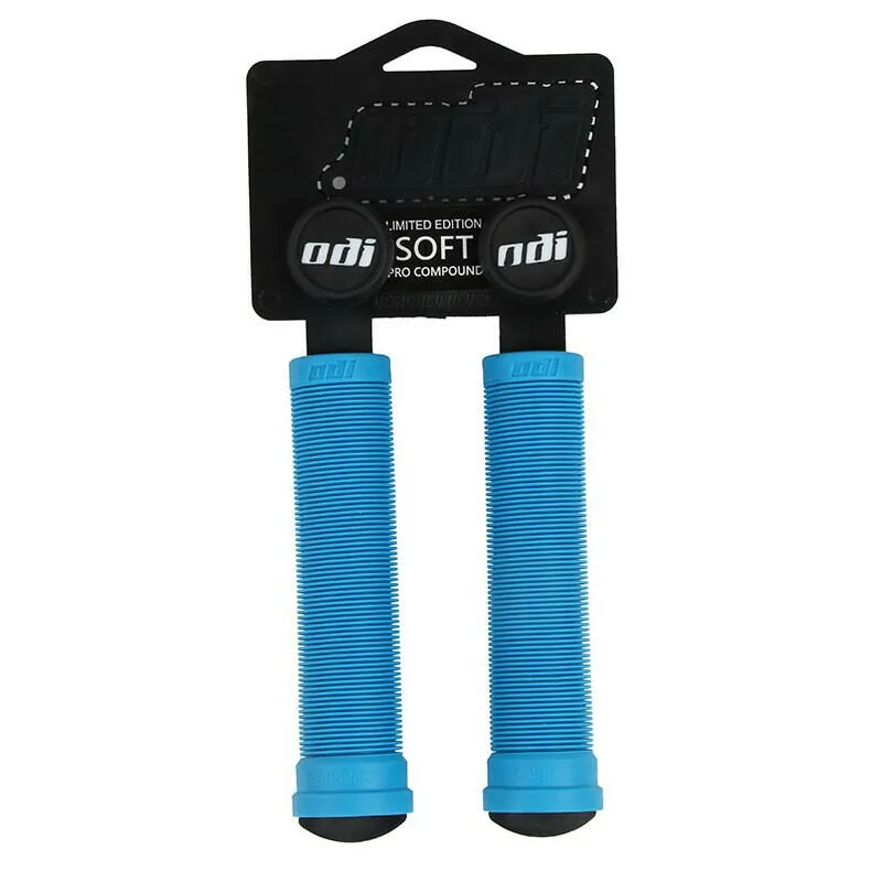 ODI Bicycle Handlebar Grips Silica Gel Handlebar Grip Soft Non-slip Shock-absorbing Handlebar Cover XC/AM Downhill Folding Bike