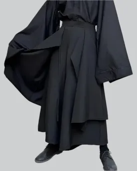 Pleated Hakama Pants