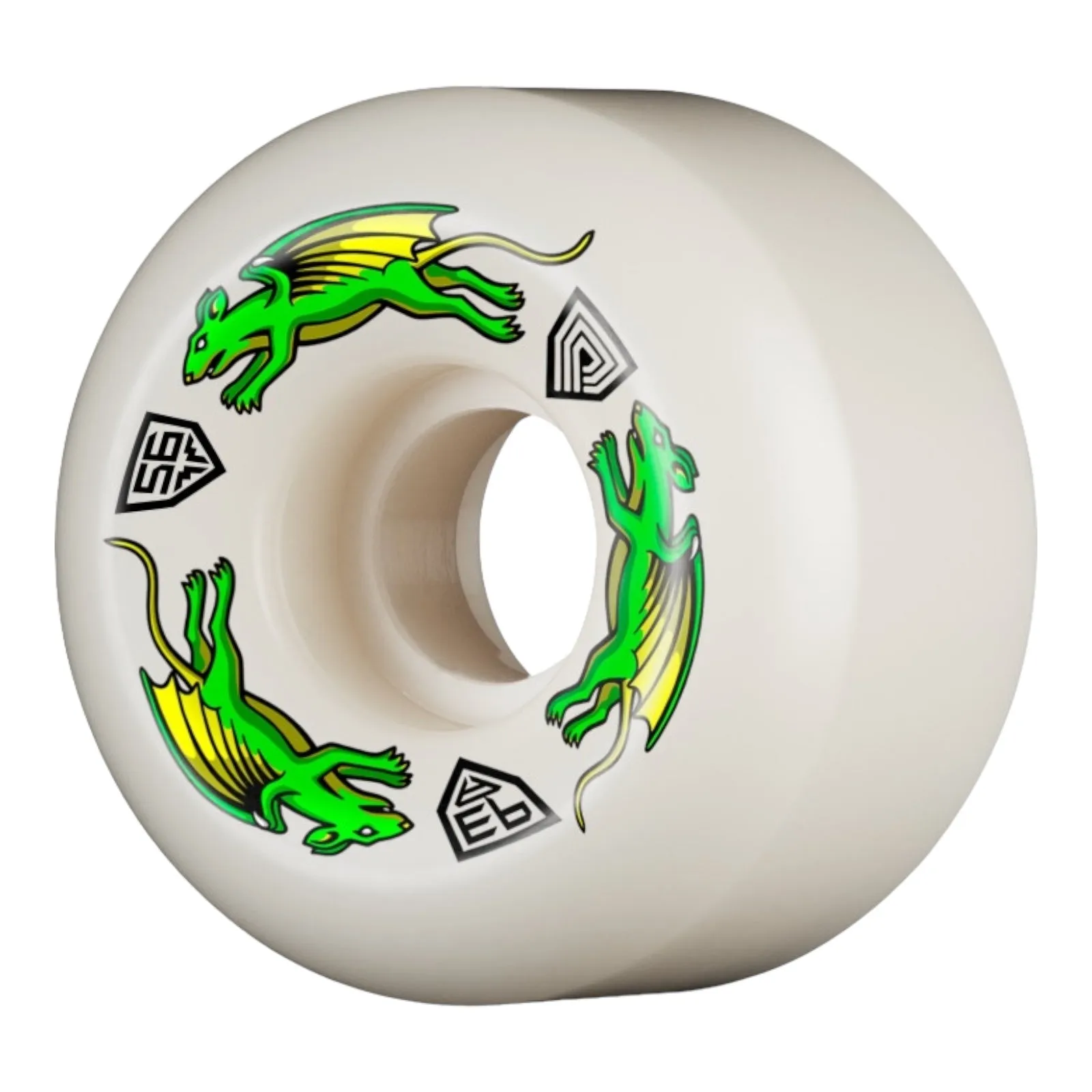 Powell Peralta Dragon Formula Nano Rats Skateboard Wheels 56mm x 36mm 93A 4pk