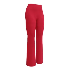 Red Flare Leggings