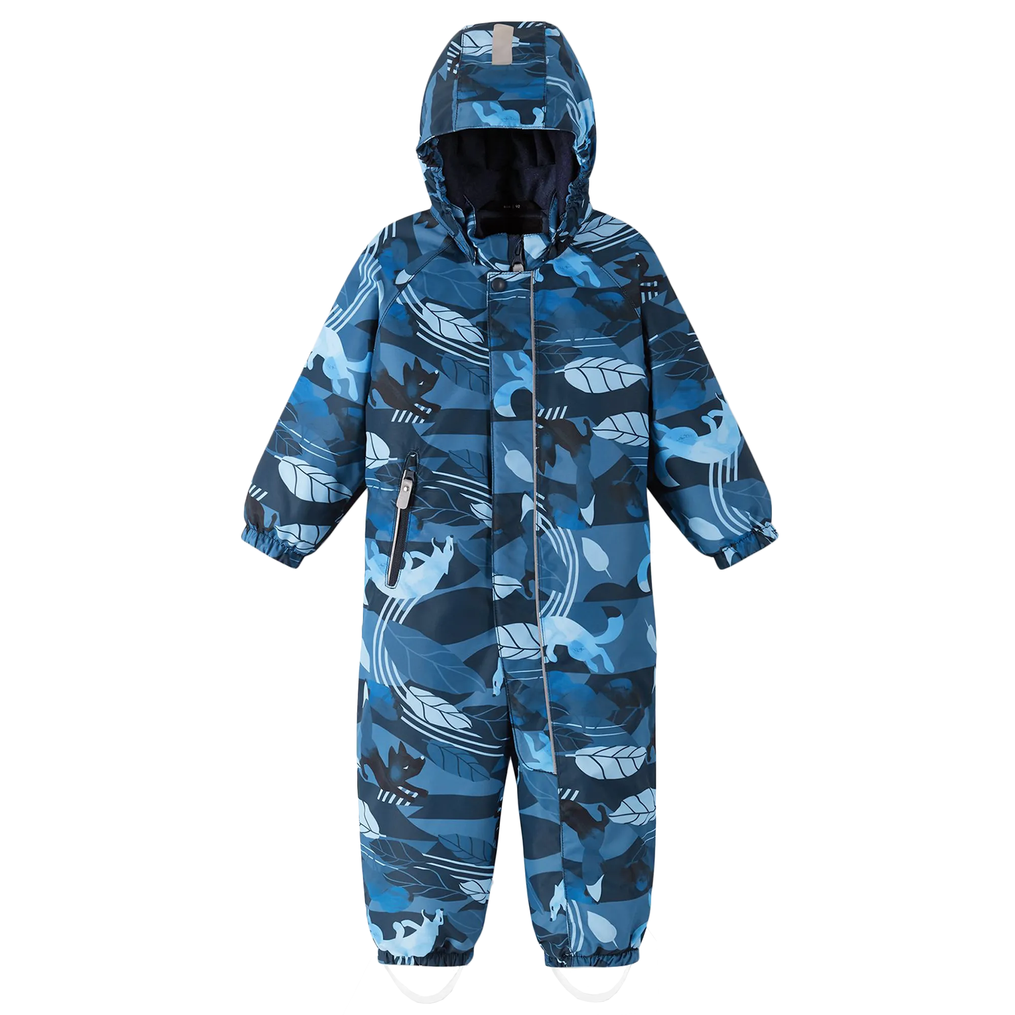 Reima Toddlers' Puhuri Waterproof Snowsuit - Navy Blue