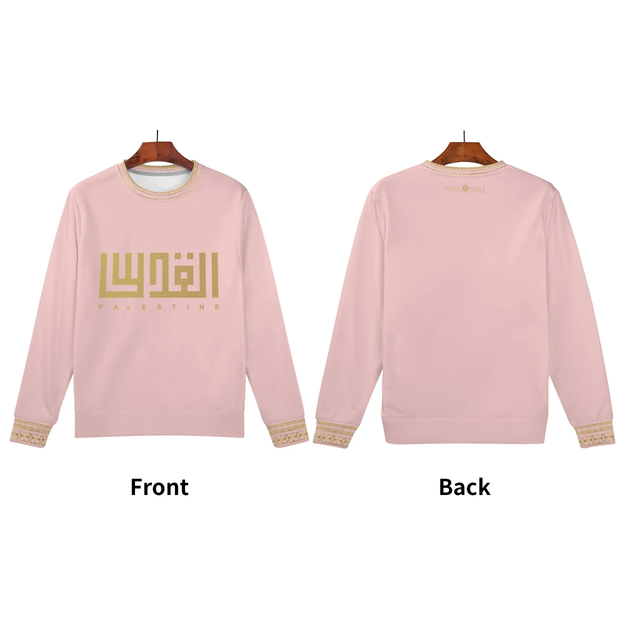 Soft Kids Word Light Pink Sweater