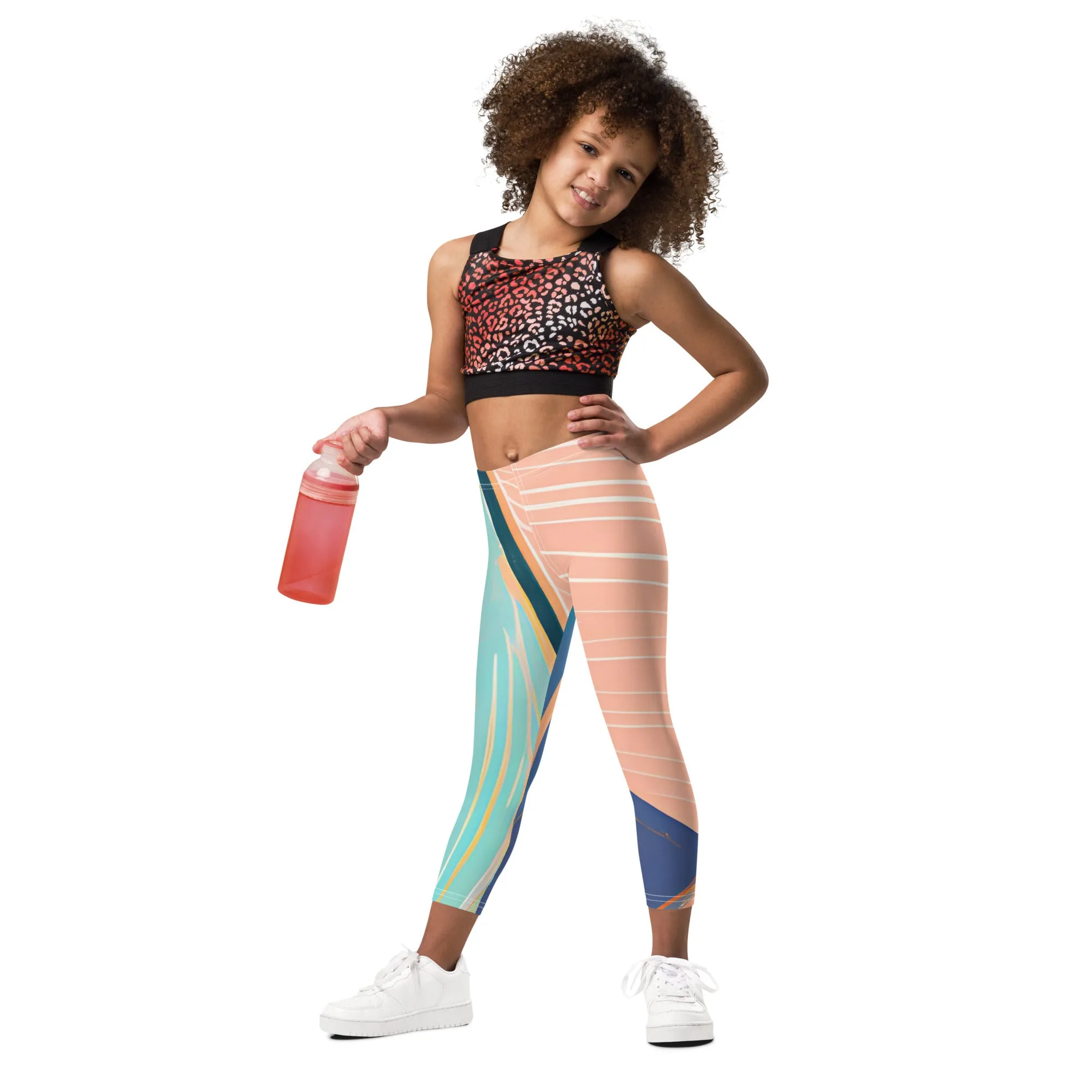 Unisex Kids Leggings with Vibrant Design - Crafted for Endless Playtime Adventures