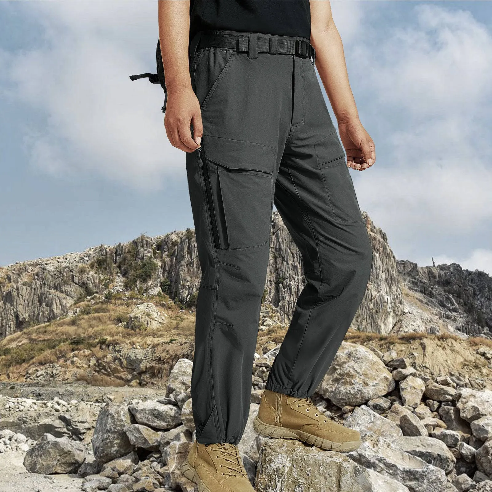 WINDCHASER Men's Quick Dry Lightweight Hiking Pants